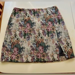 Wild Fable Floral Tapestry Skirt